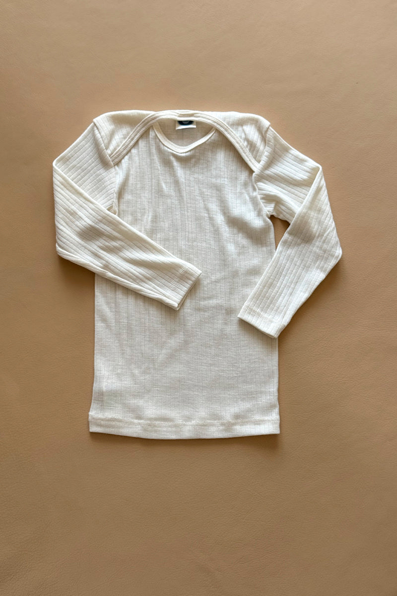 Cosilana - Langærmet bluse - Natur