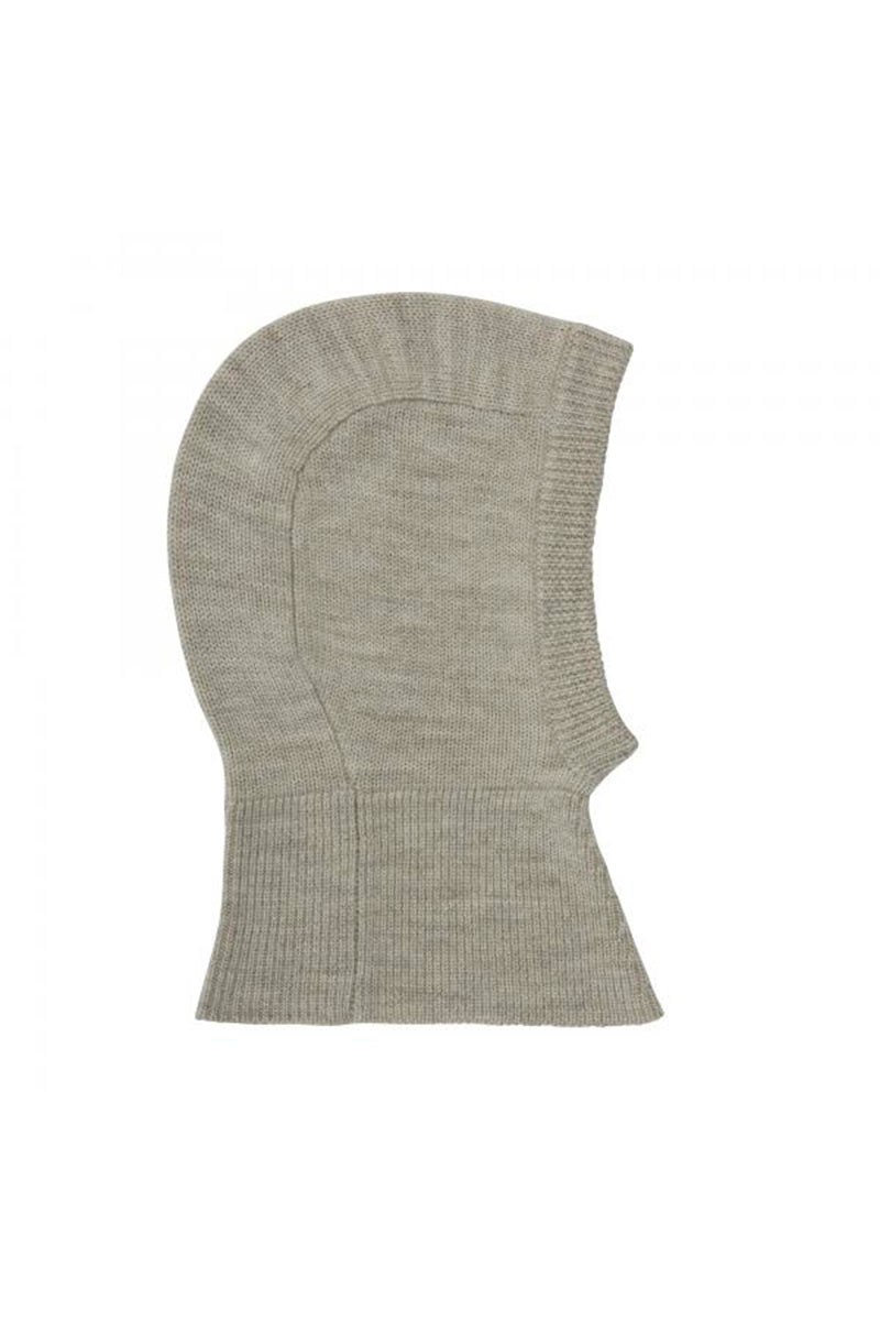 FUB - Baby Balaclava uld - Light beige melange