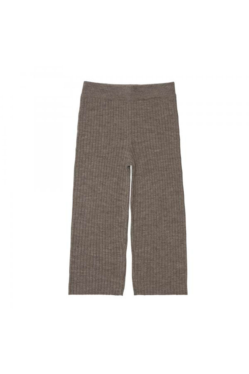 FUB - Uld bukser - Beige melange