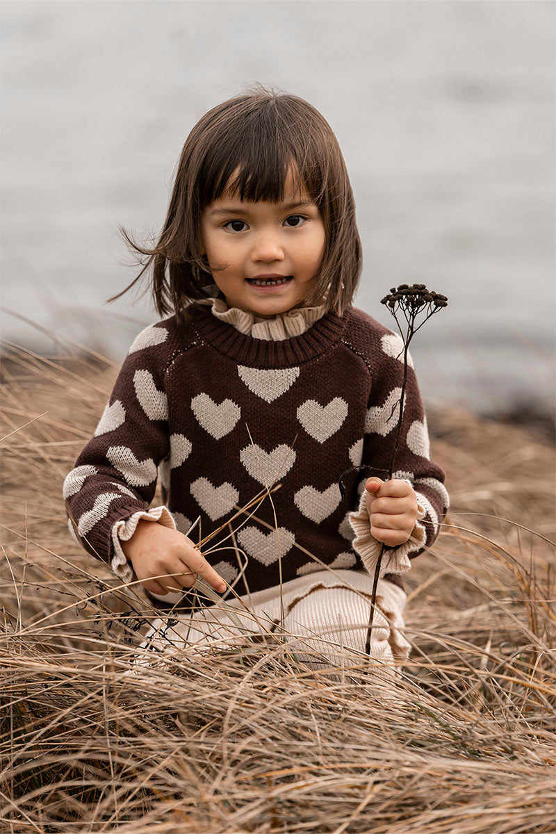 Fliink - Janie pullover - Chicory coffee