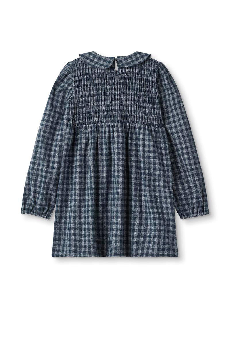 Fliink - Coda check dress - Navy