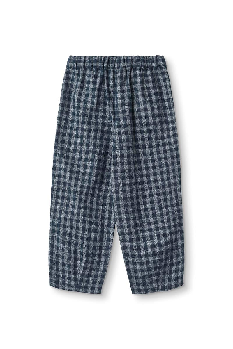 Fliink - Coda check pants - Navy