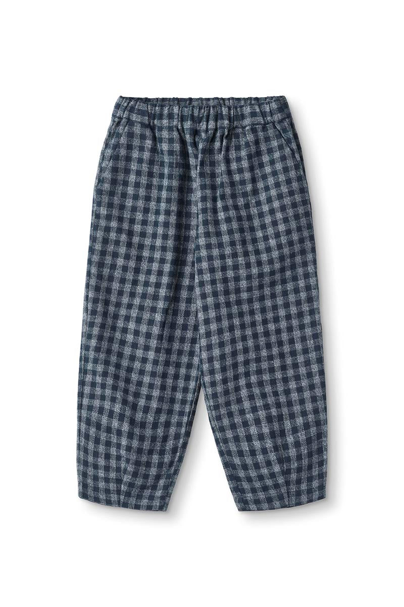 Fliink - Coda check pants - Navy