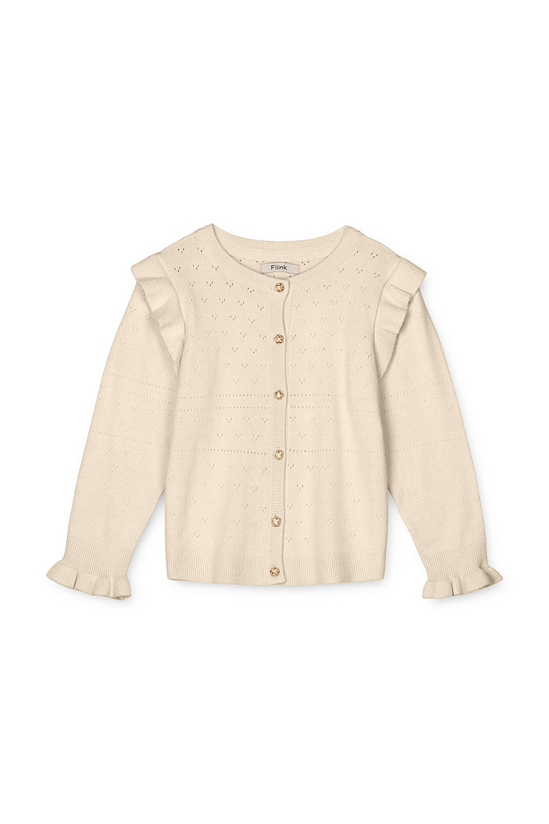 Fliink - Fame knit cardigan - Sandshell