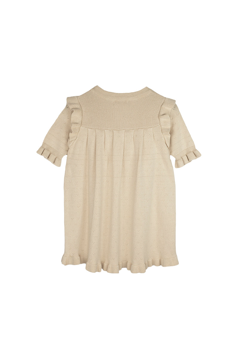 Fliink - Fame knit dress - Sandshell