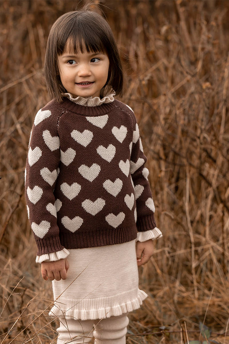 Fliink - Janie pullover - Chicory coffee