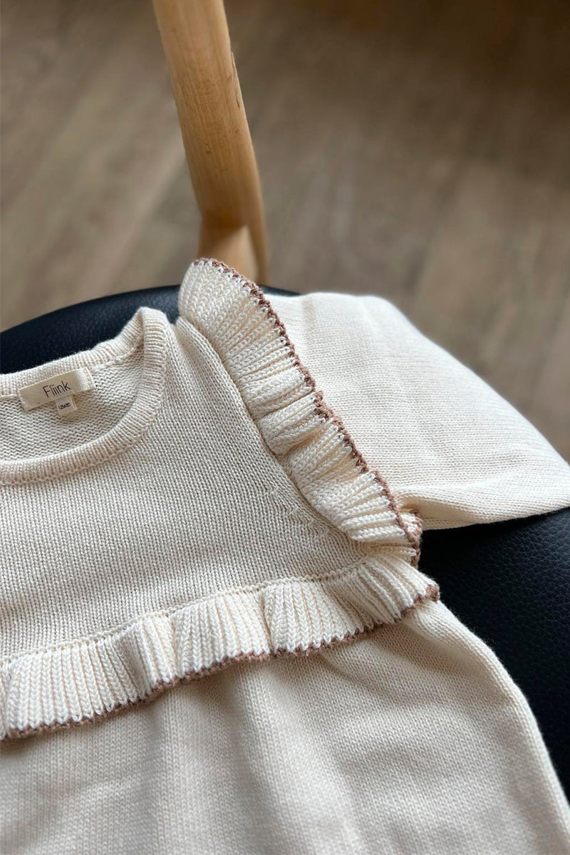 Fliink - Straw Tunic - Sandshell
