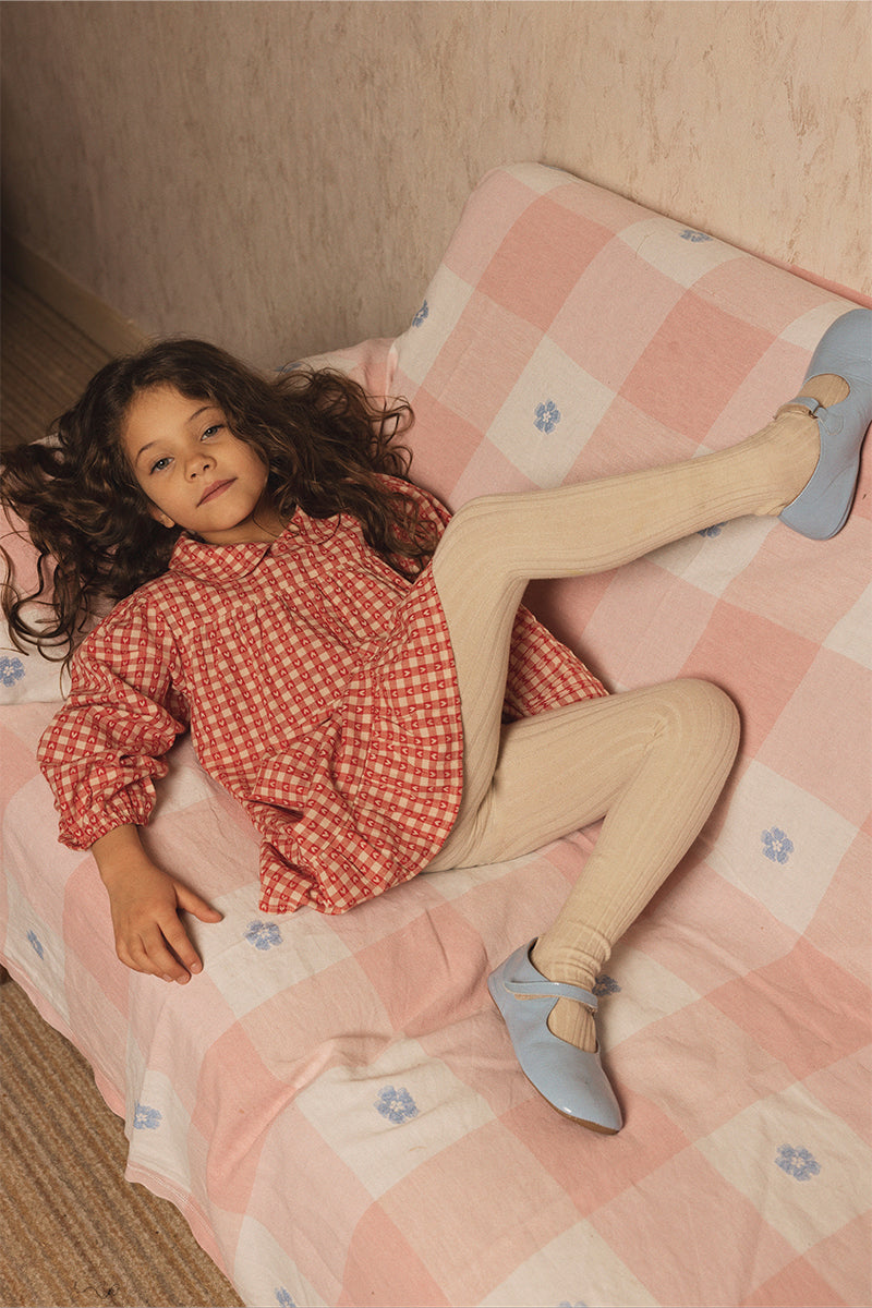 Flöss - Ally kjole - Heart gingham