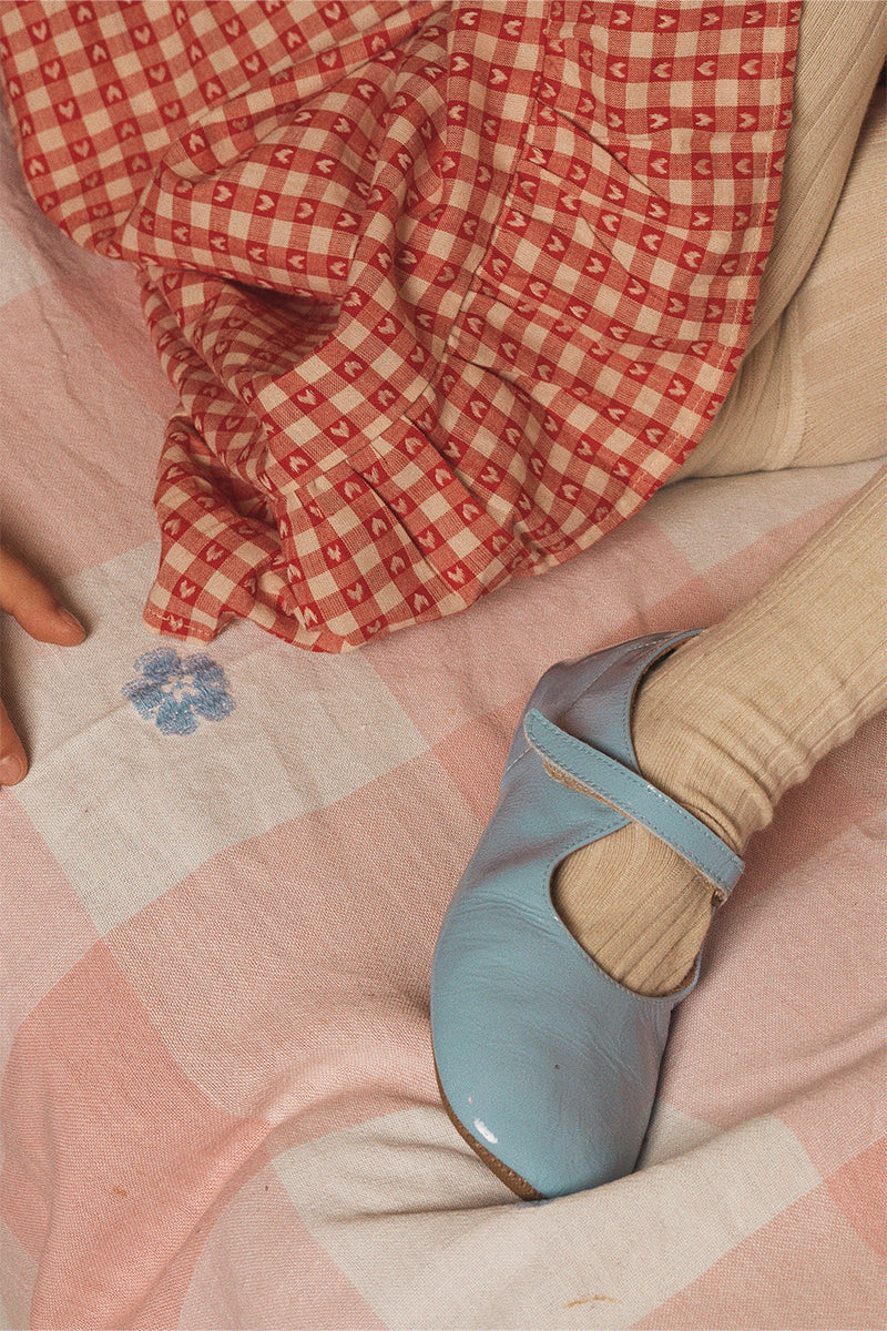 Flöss - Ally kjole - Heart gingham