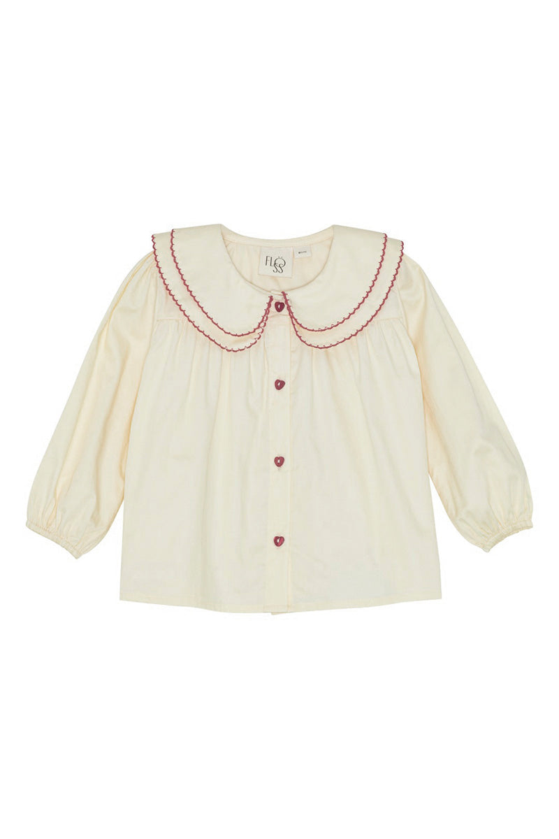Flöss - Darling blouse - Soft white