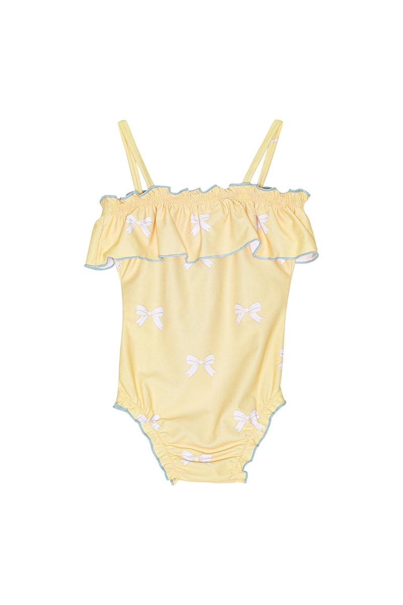 Flöss - Emily badedragt - Yellow bow