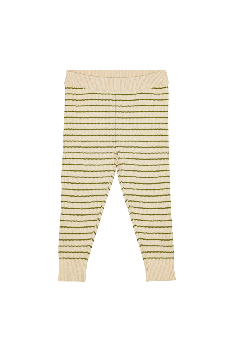 Flöss - Flye leggings - Warm cotton/Green
