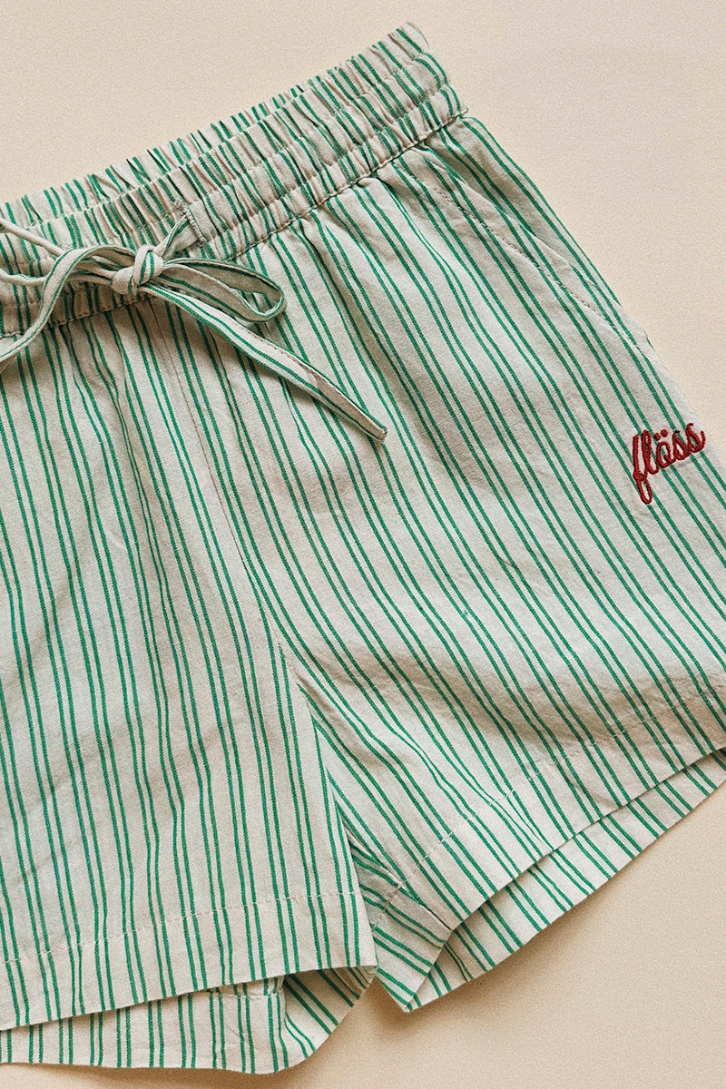 Flöss - James shorts - Green/cloud