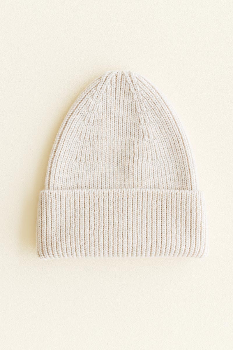 Hvid - Beanie - Cream