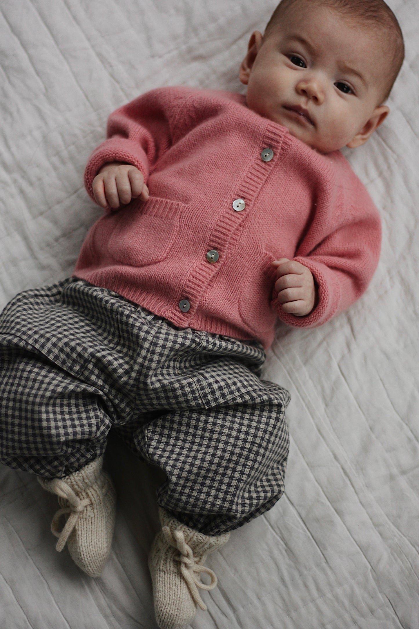 Lalaby - Panda pants - Forest check