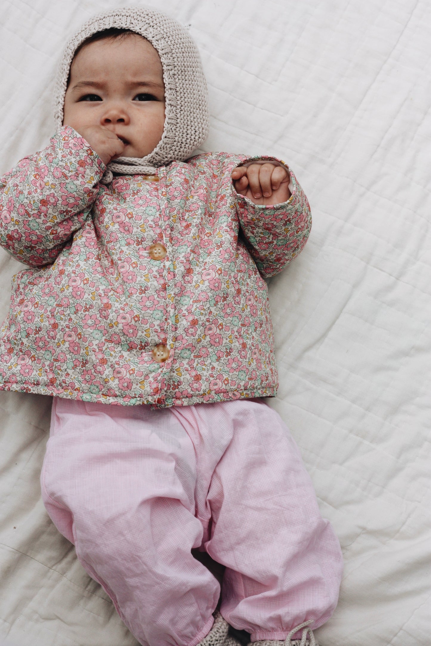 Lalaby - Frey jakke baby - Pink betsy