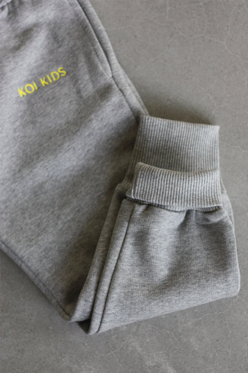 Koi kids - Bestie sweatpants - Grey melange