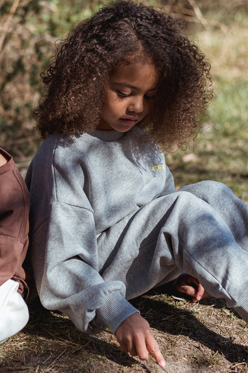 Koi kids - Focus sweatshirt - Grå melange