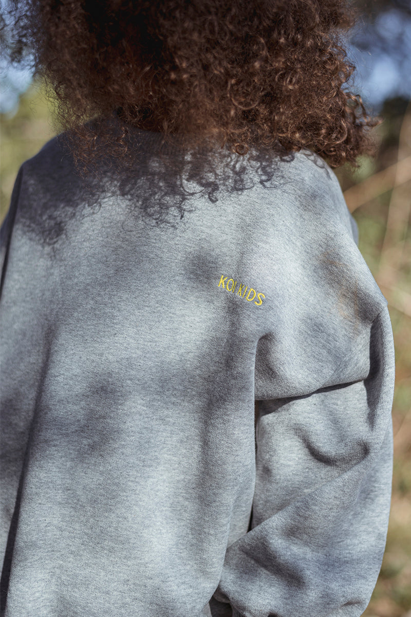 Koi kids - Focus sweatshirt - Grå melange