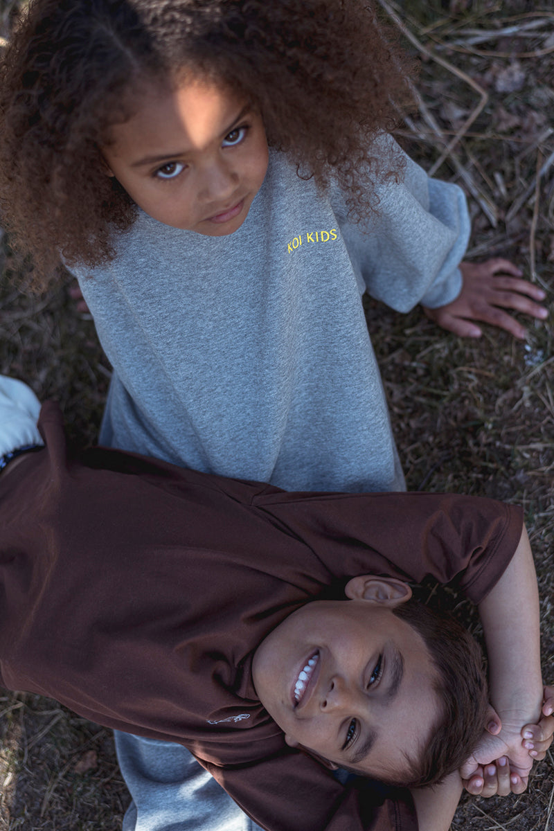 Koi kids - Focus sweatshirt - Grå melange