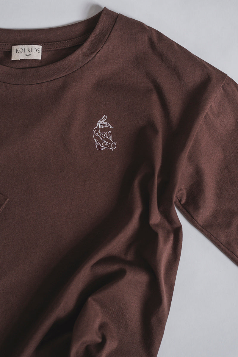 Koi kids - Bluse - Dark brown