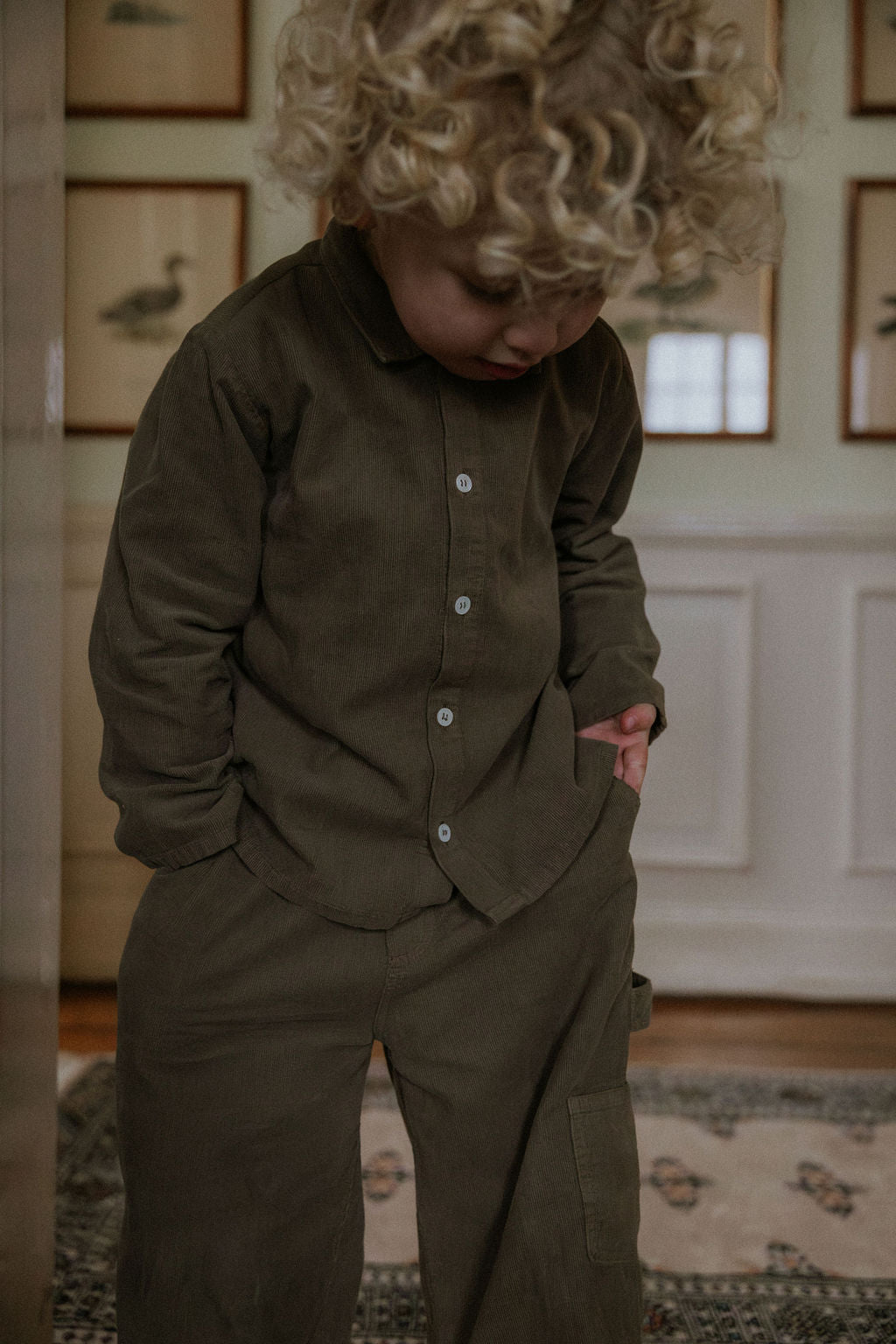 Lalaby - Maxi pants - Wood