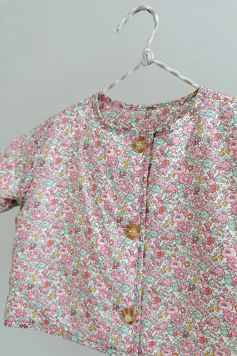 Lalaby - Frey jakke baby - Pink betsy