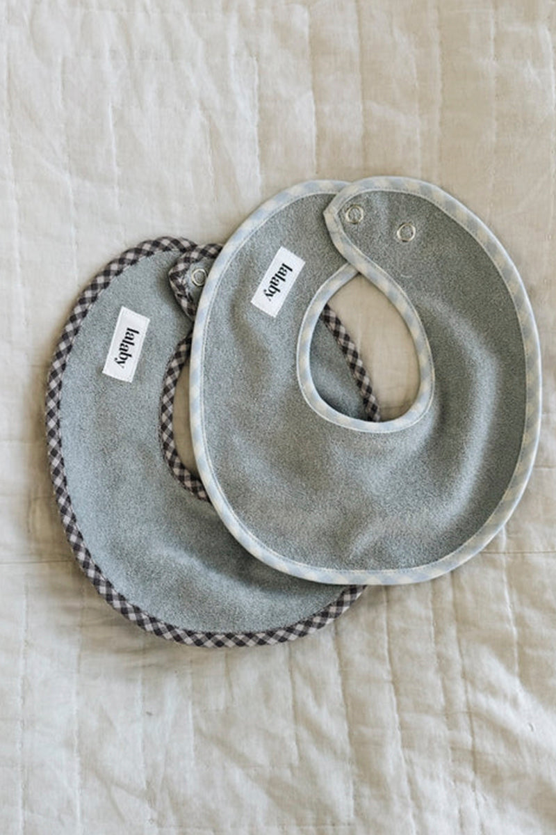 Lalaby - Bibi hagesmæk - Mini check/Blue gingham
