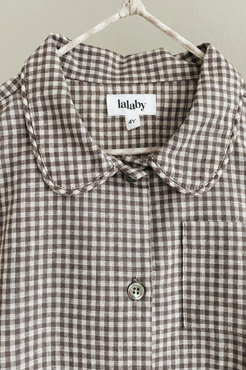 Lalaby - Klassisk pyjamas - Mini check