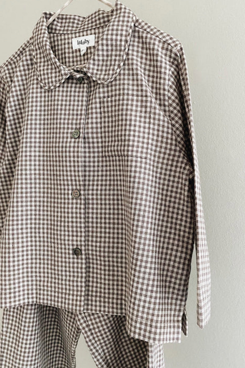 Lalaby - Klassisk pyjamas - Mini check
