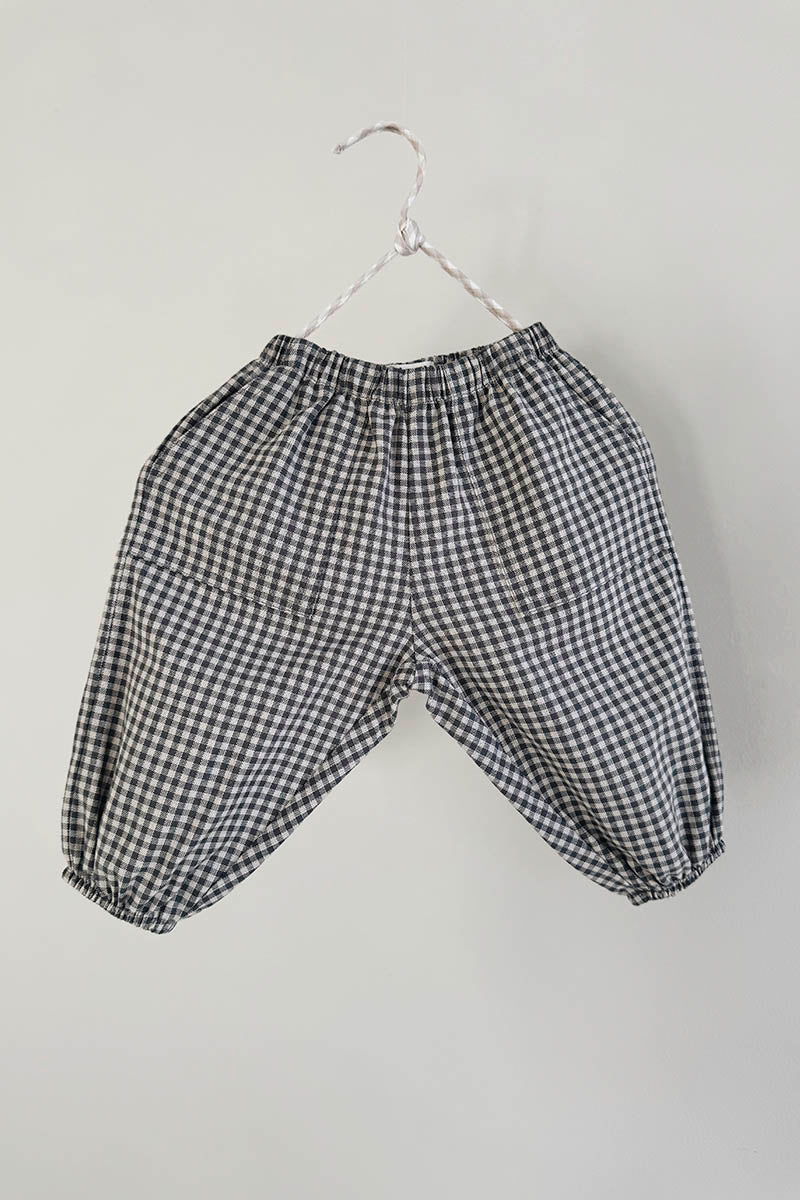 Lalaby - Panda pants - Forest check