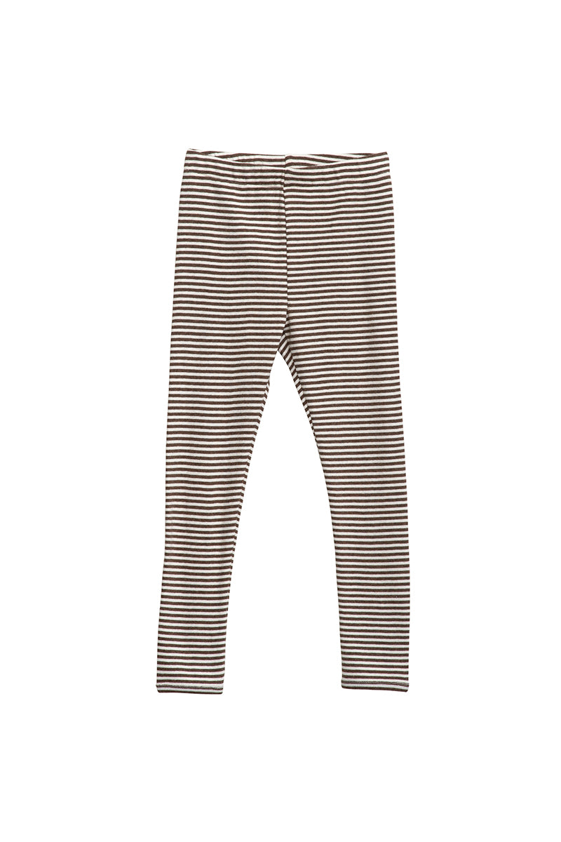 Serendipity - Leggings - Chestnut/Offwhite