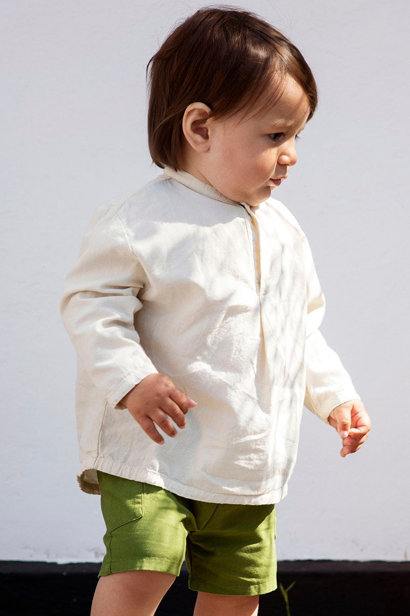 Serendipity - Baby skjorte - Wheat