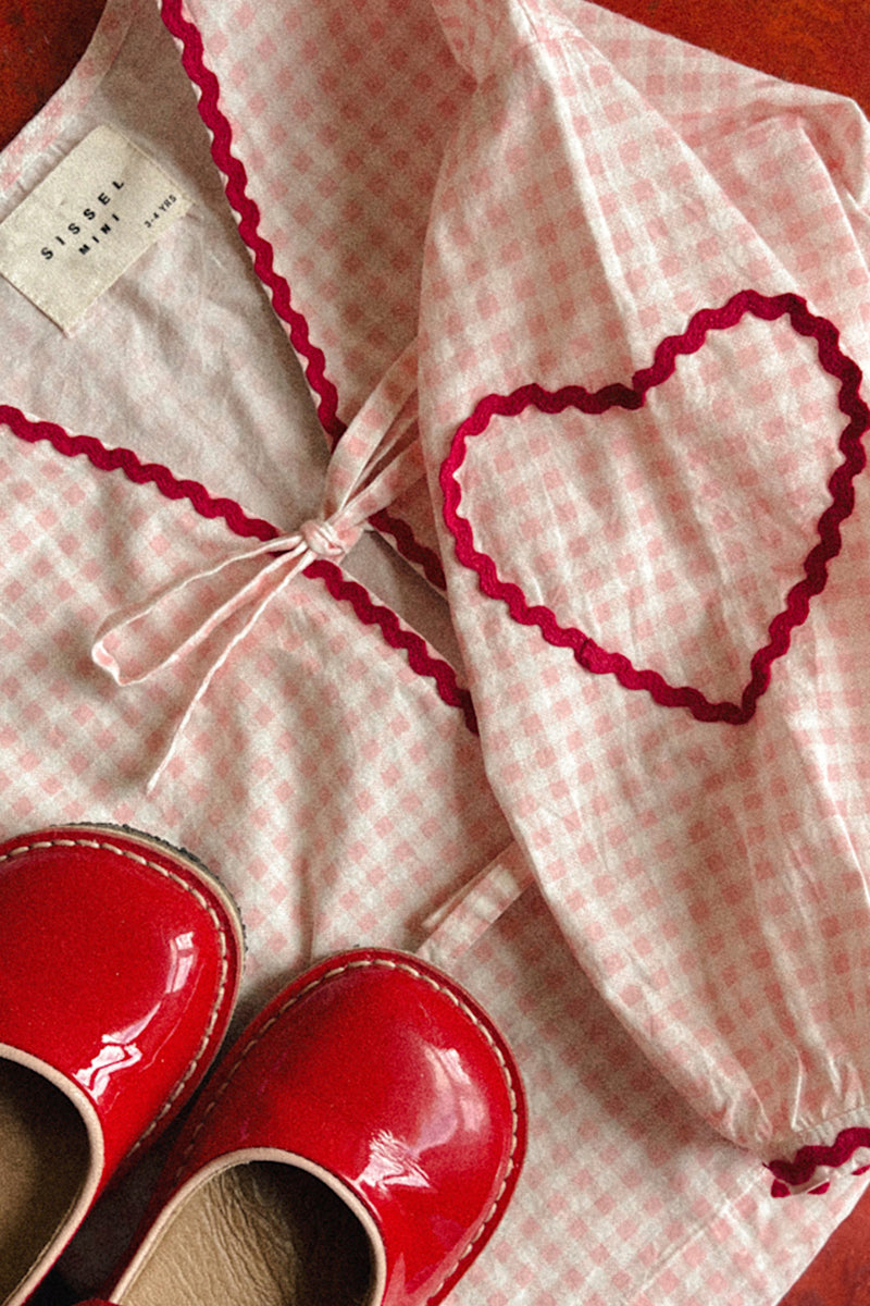 Sissel Edelbo - Astrid top - Pink checks