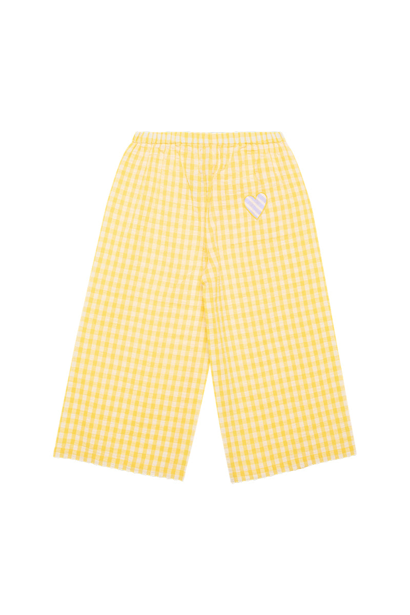 Sissel Edelbo - Saxo pants - Yellow checks