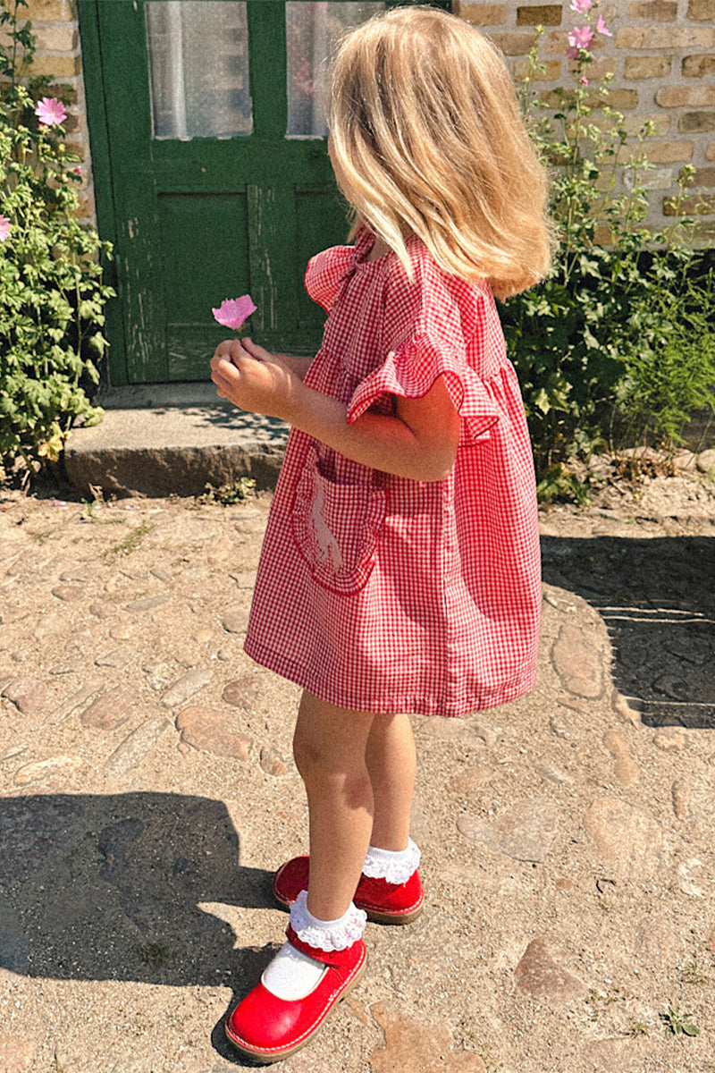 Sissel Edelbo - Ohio mini dress - Red/white gingham