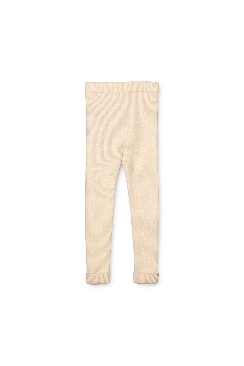 Fliink - Benna rib leggings - Sandshell