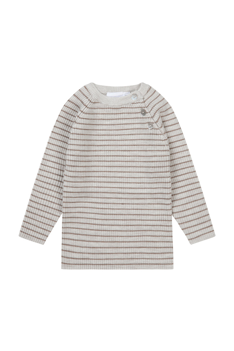 Flöss - Flye sweater uld - Oat melange