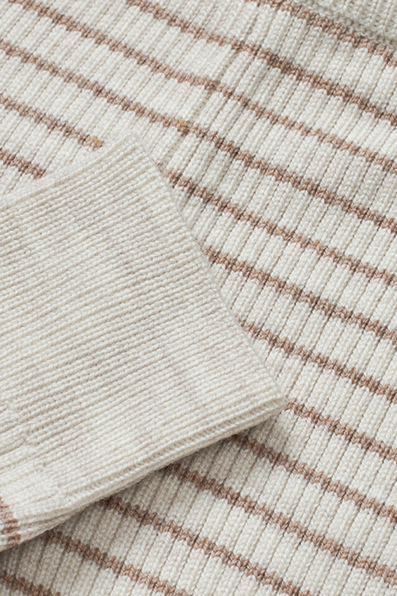 Flöss - Flye sweater uld - Oat melange
