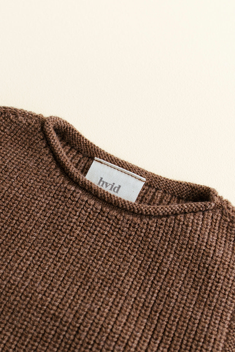 Hvid - Harvey vest - Mocha