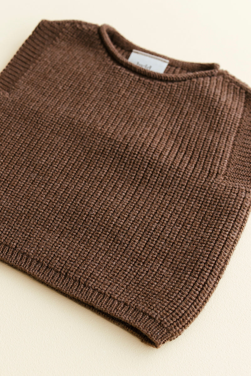 Hvid - Harvey vest - Mocha