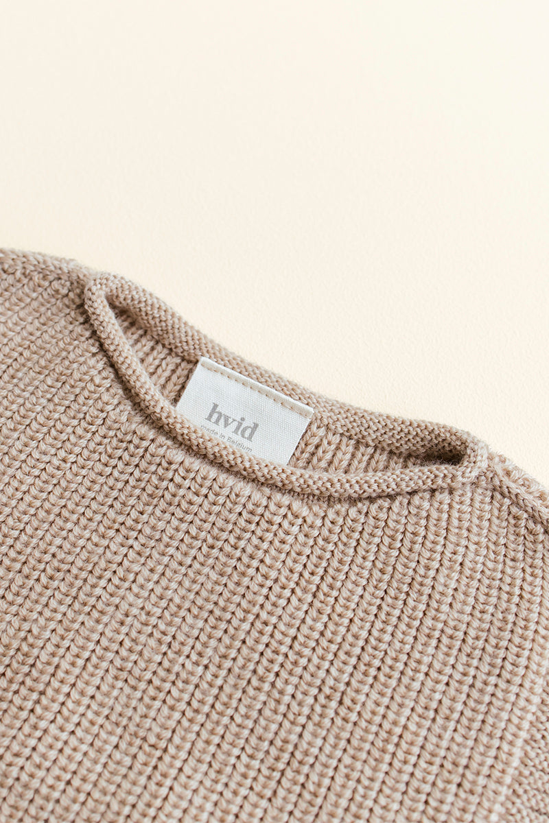 Hvid - Harvey vest - Sand