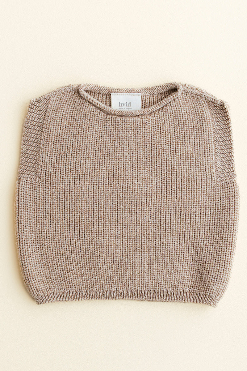 Hvid - Harvey vest - Sand