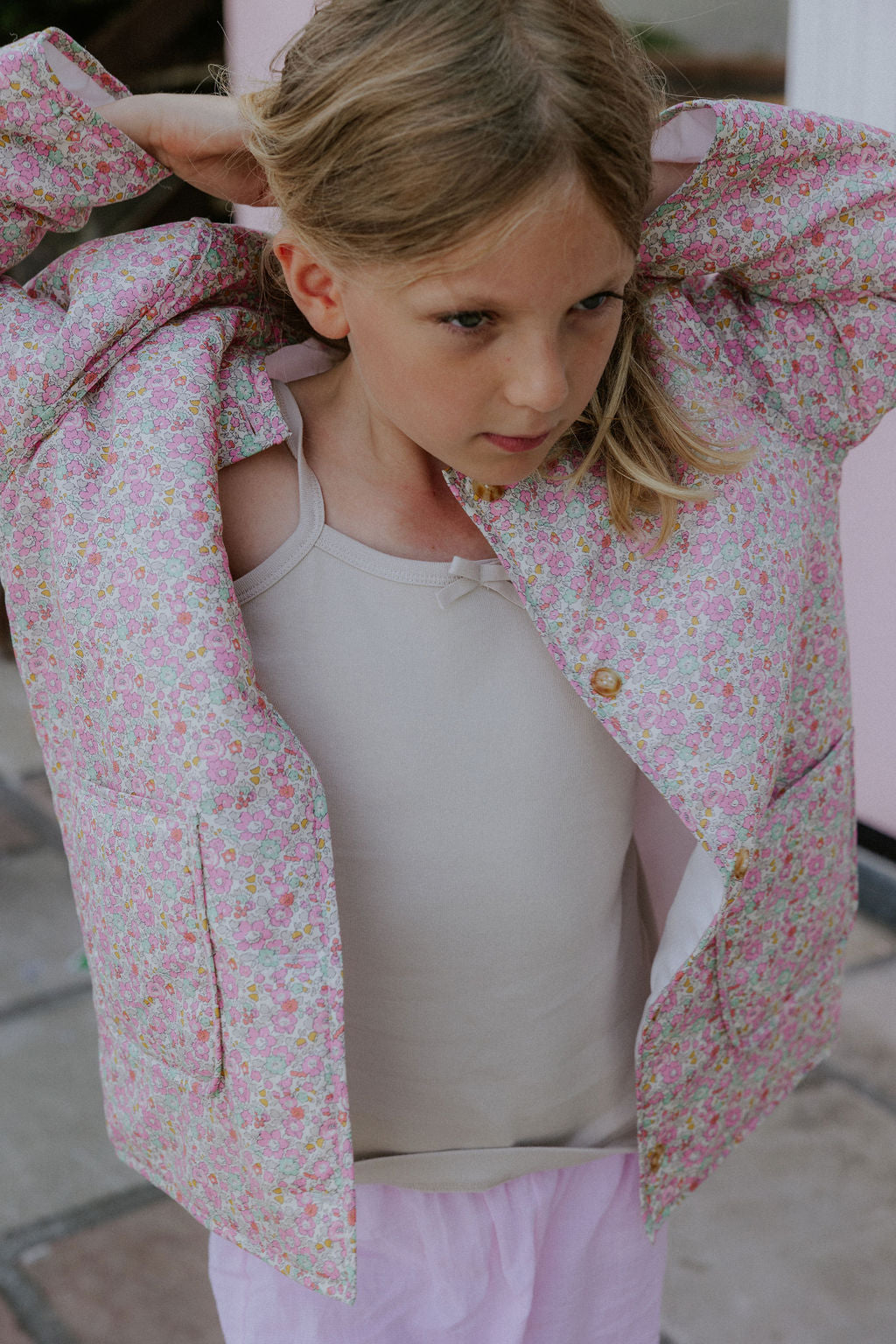 Lalaby - Frey jacket - Pink betsy