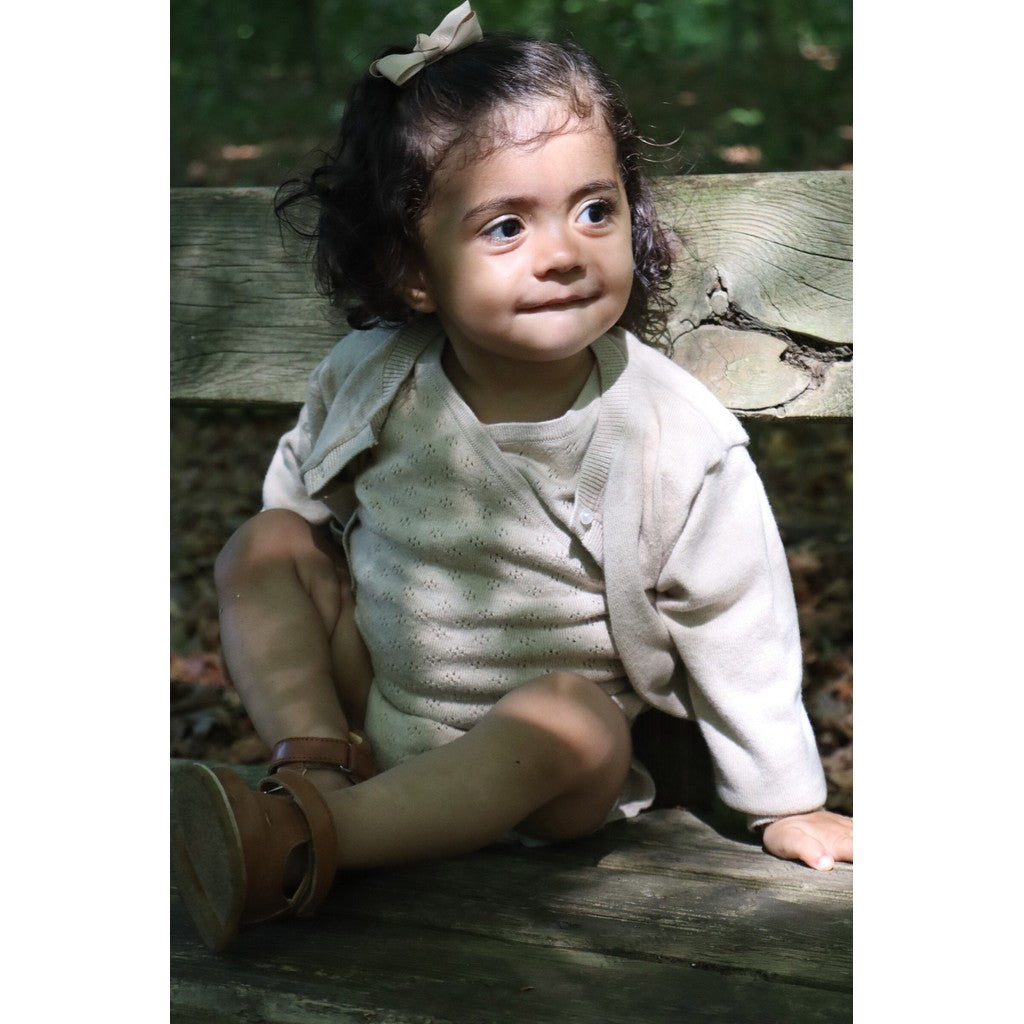 Little O'tay - Atlas Cardigan Solid - Dark Oat