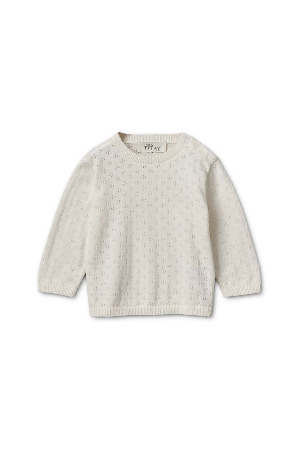 Little O'tay - Antonie Blouse Pointelle - Off White