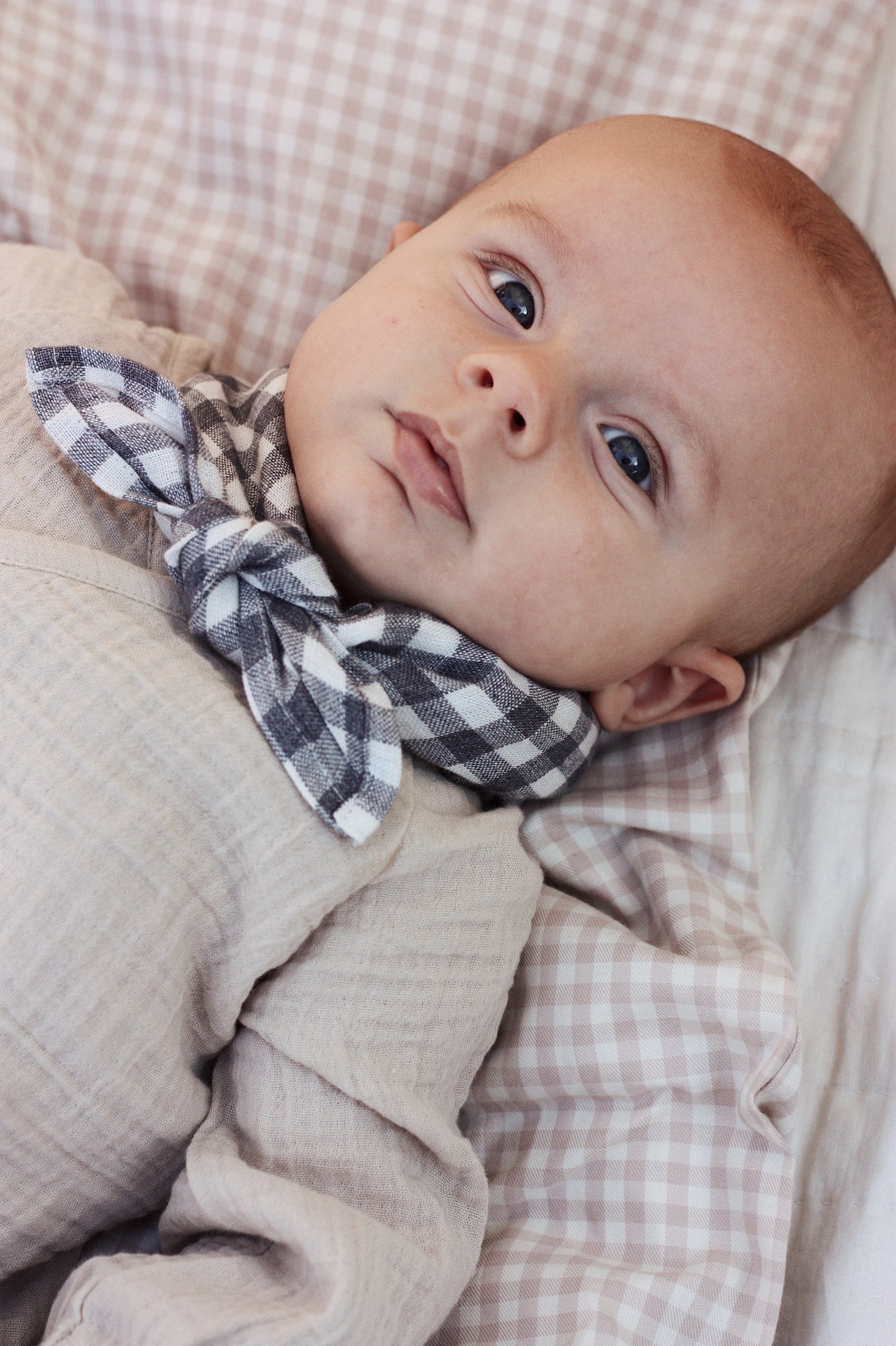 Lalaby - Eddie scarf - Elephant check