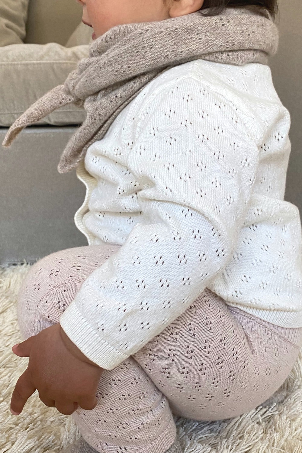 Little O'tay - Nessa scarf pointelle - Ludlow