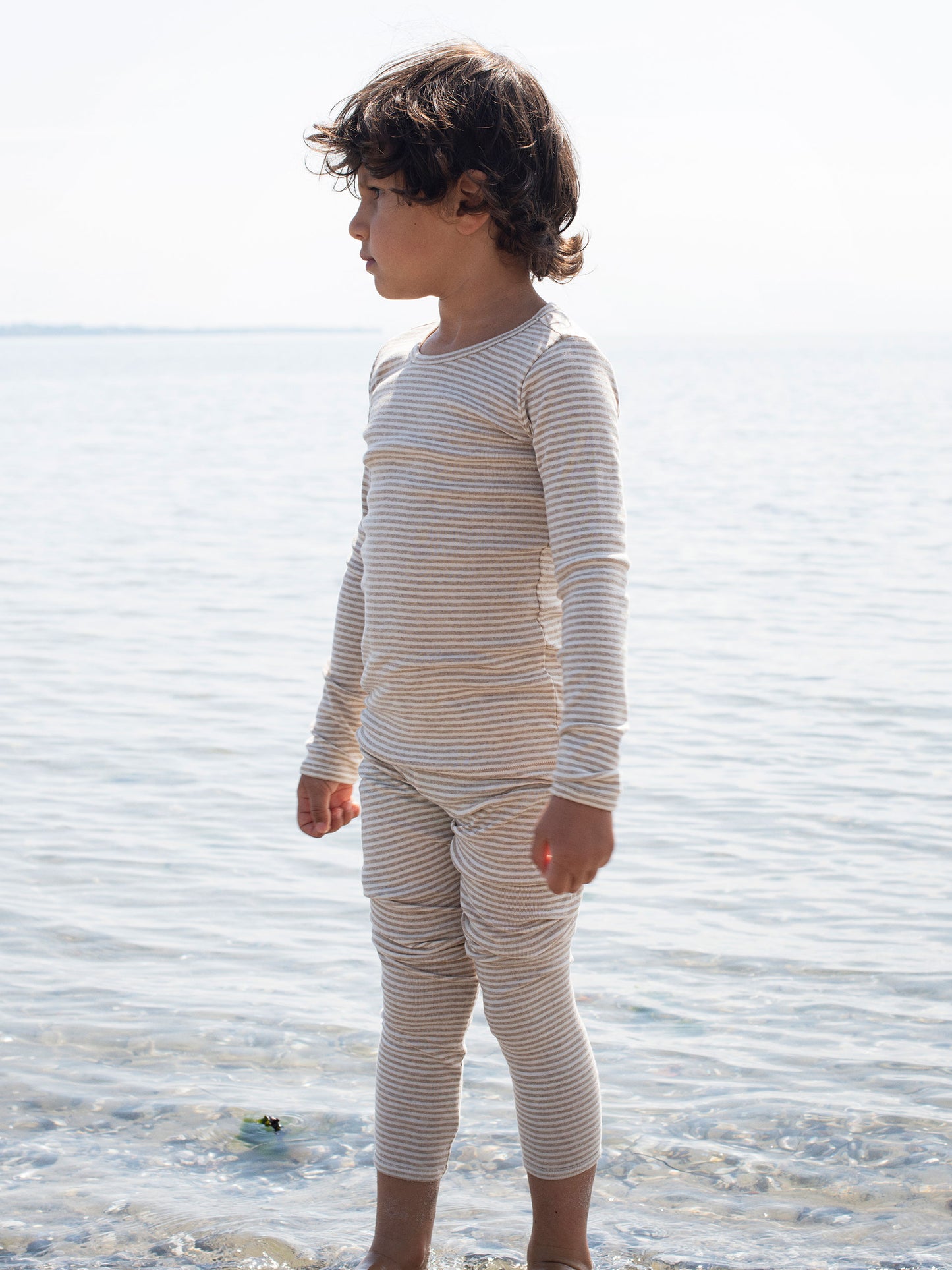 Serendipity - Bluse - Stribet oat