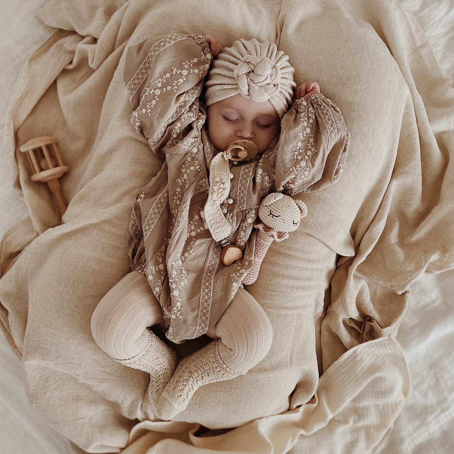 Patti Oslo - Tiffany Teddy Rattle - Prim